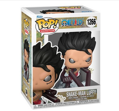 One Piece POP Luffy Snake-Man Vinyl Figur NEU &OVP #1266 ca.13cm Funko Animation