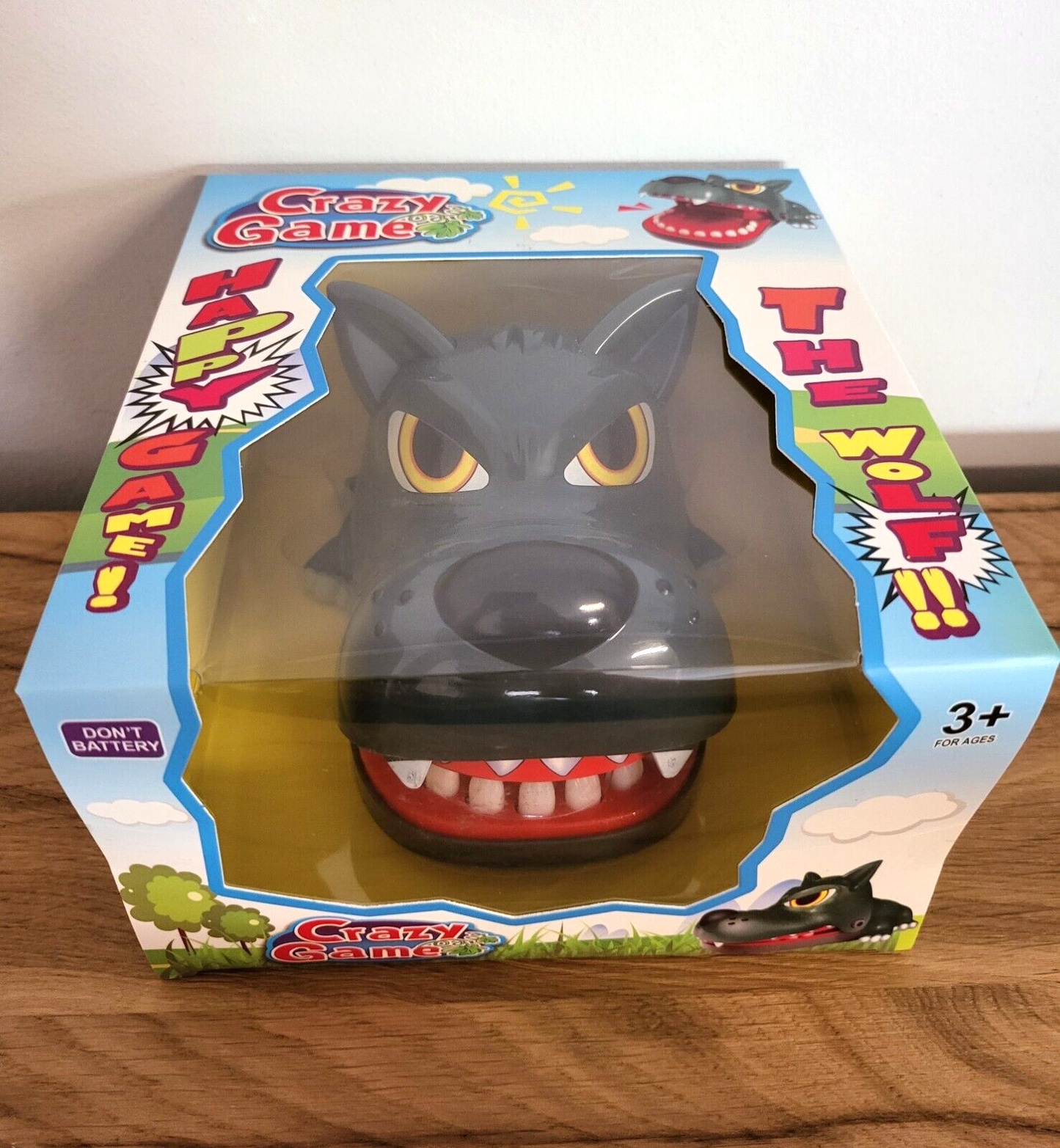 Spiel Beißtier Beißender Finger Wolf Kinder Spielzeug Party Tischspiel Zähne