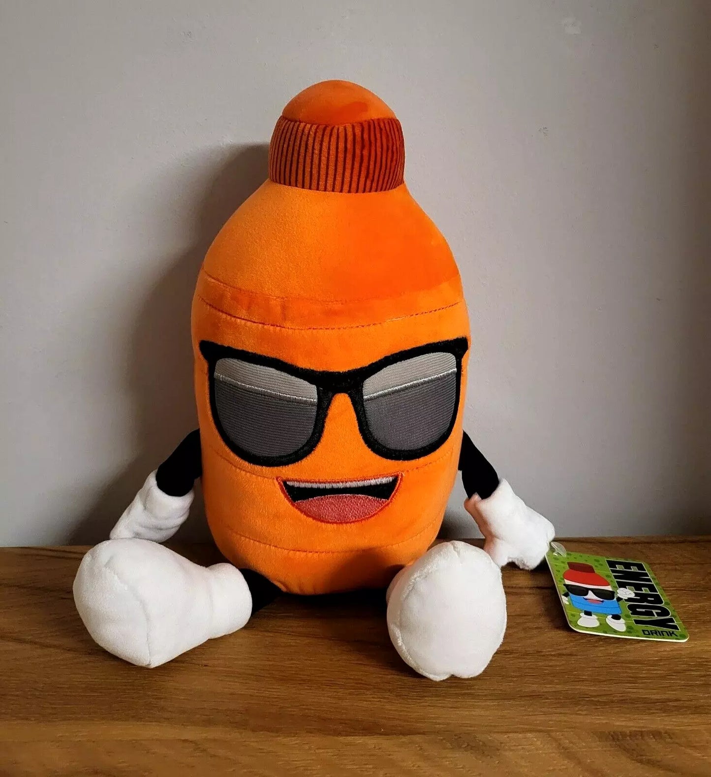 Energy Drink Plüsch Stofftier Kuscheltier Plüschtier ca.36cm kuschelig weich NEU