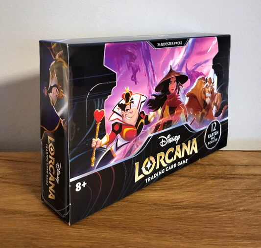 Disney Lorcana TCG Aufstieg der Flutgestalten Display 24 Booster Pack DE