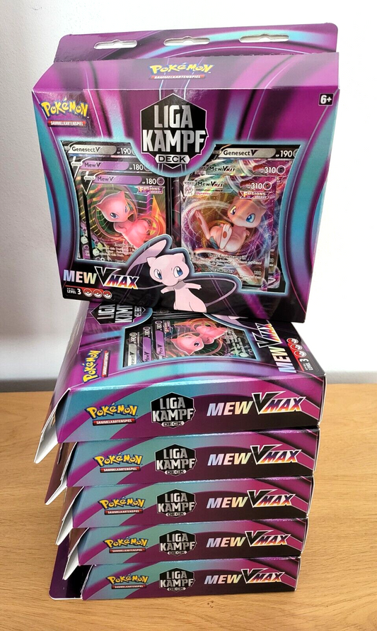 Pokemon VMax Mew League Battle/Liga Kampf Deck November 2022 DEUTSCH NEU & OVP
