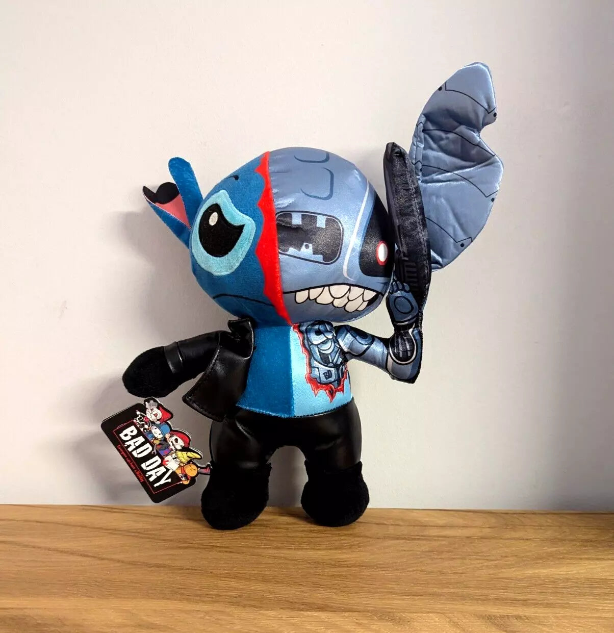 Disney Plüsch Stofftier Kuscheltier Stitch Plüschtier Bad Day Halloween Horror NEU