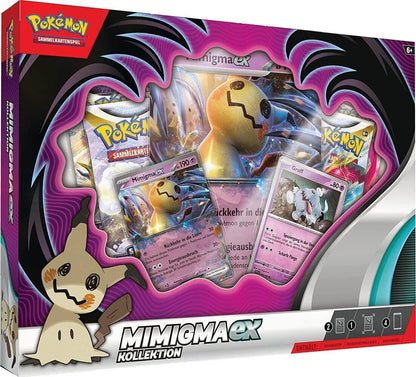 Pokemon Mimigma ex Kollektion Deutsch Boosterpacks Sammelkarten 2023 TCG NEU&OVP