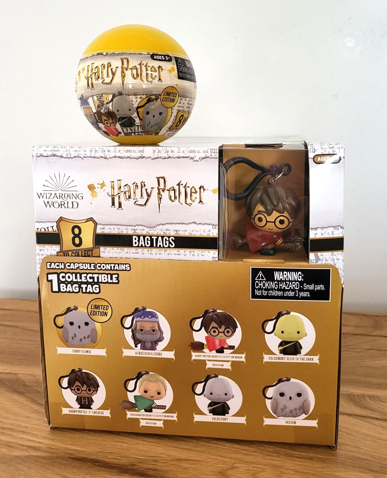 Harry Potter Collectibles Schlüsselanhänger Bagclip Sammelfigur Kapsel Limited Edition