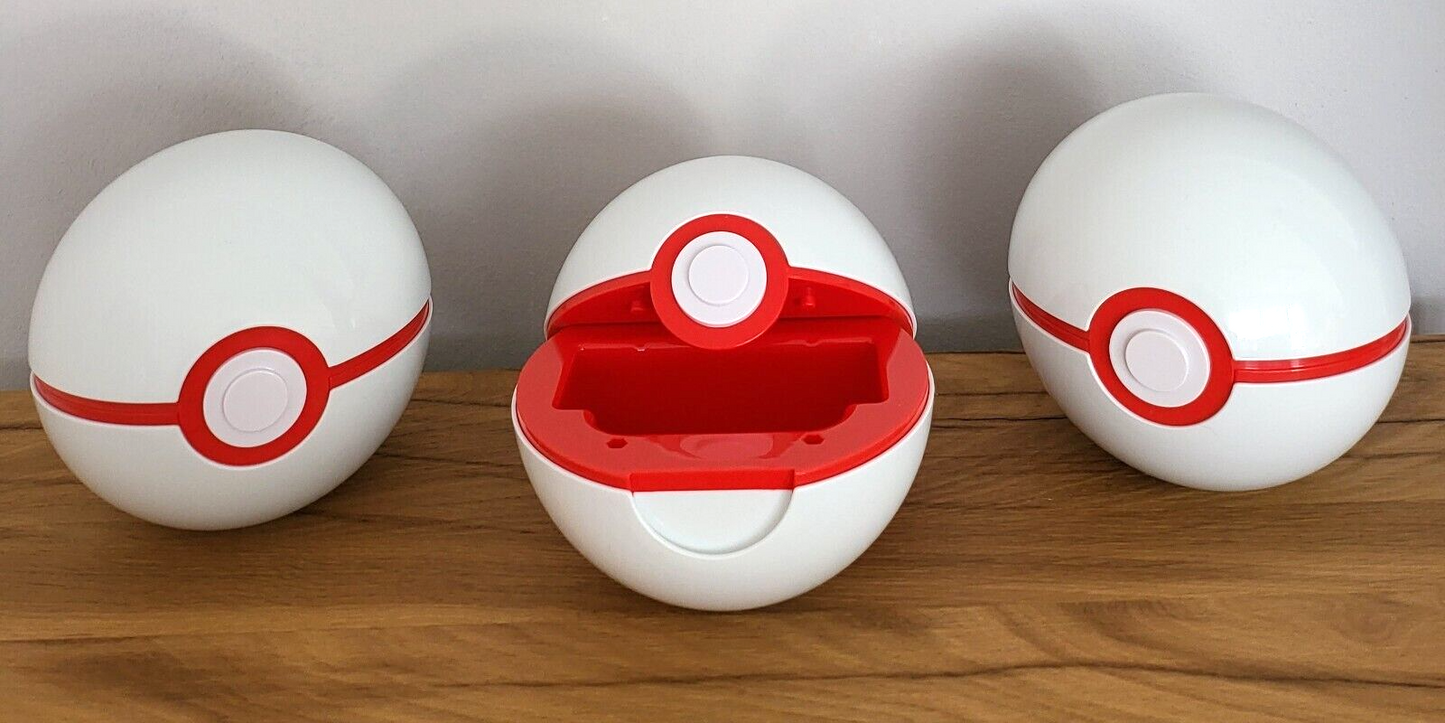 Pokemon GO Pokeball Premier Ball - Deck Box /Deckhalter (60 Karten) Sammelkarten Case NEU