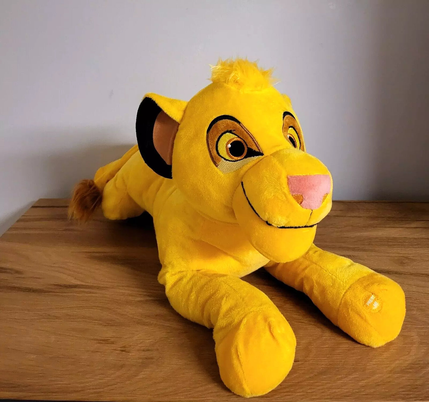 Disney Simba Plüschtier Stofftier König der Löwen Lion King Kuscheltier Figur 50cm mit SOUND/Ton NEU