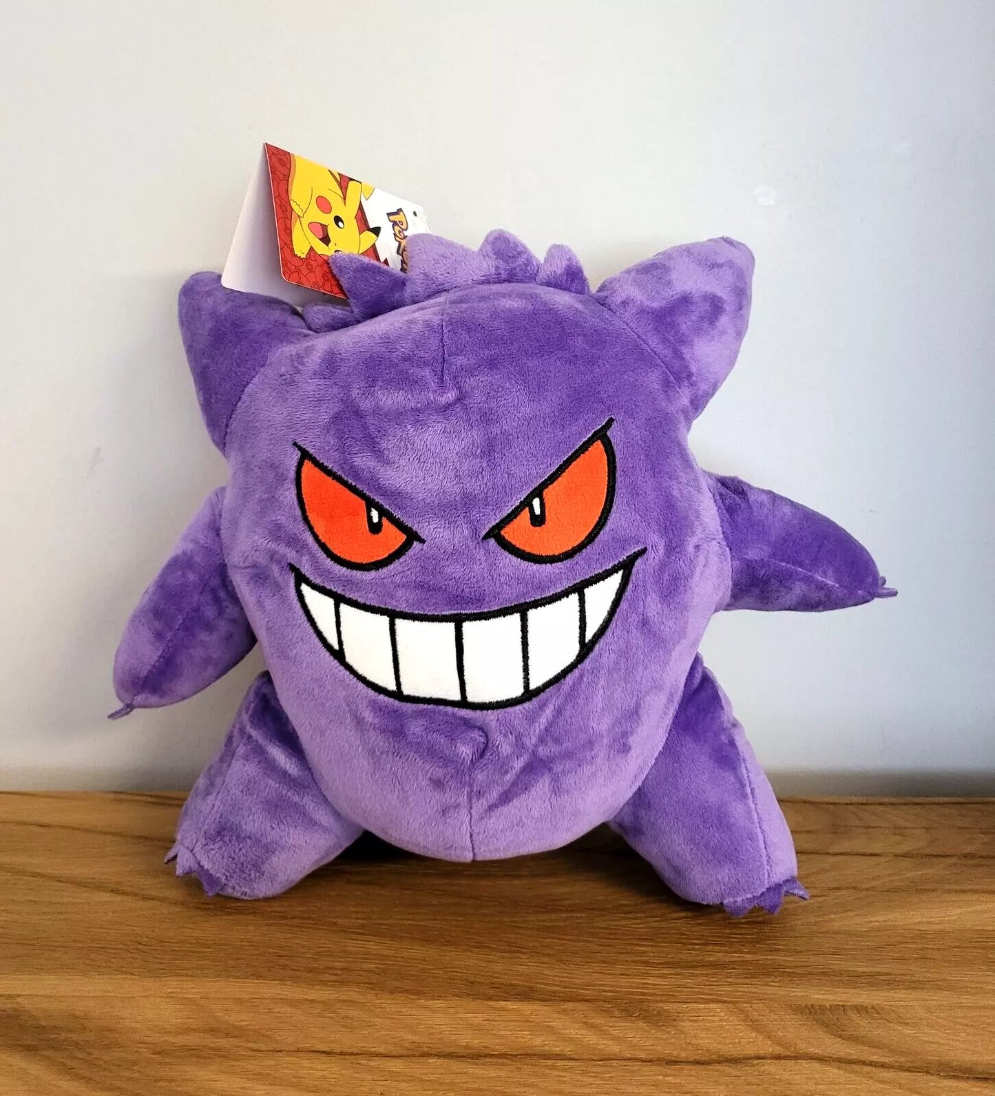 Pokemon Plüschtier Gengar 3D Rucksack Spielzeug Kinder Deko Stofftier Kuscheltier ca.30 cm Plüsch Spiel NEU