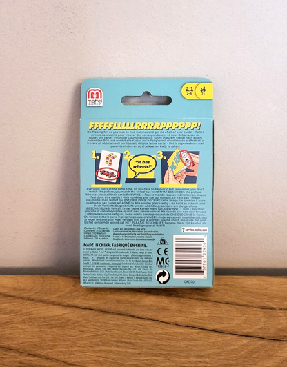 Pic Flip Kartenspiel Mattel Kinder Spielzeug Spiel Brettspiel Memo Spaß NEU