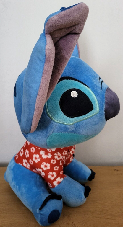 Plüschtier Stofftier Disney Lilo & Stitch Hawaii Hemd Kuscheltier 30cm mit Sound NEU