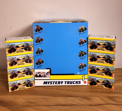 Hot Wheels Monster Trucks Sammelfiguren Cars Autos Mini Truck im Blindpack