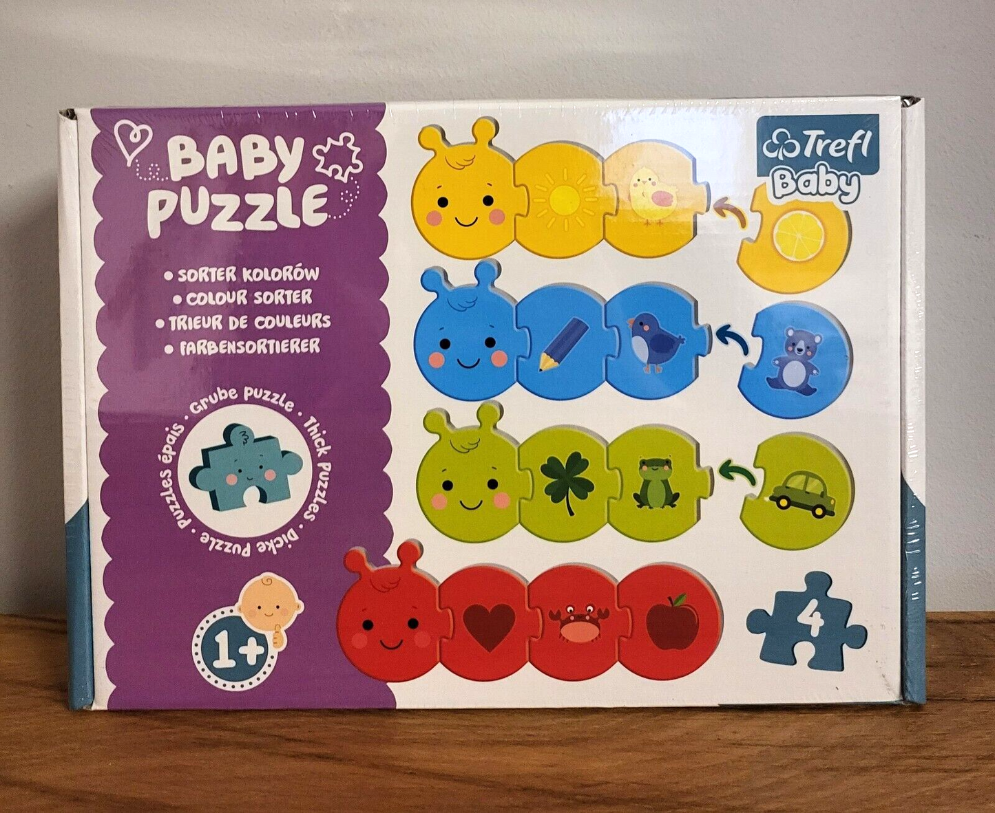 Puzzle Baby Trefl Kinder Farben Sortierer ab 1 Jahr Spielzeug Maxi Große Teile