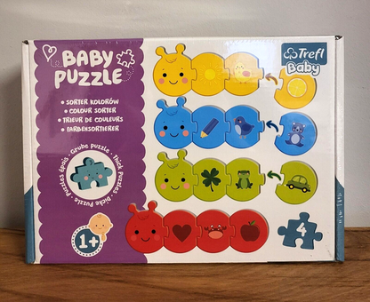 Puzzle Baby Trefl Kinder Farben Sortierer ab 1 Jahr Spielzeug Maxi Große Teile