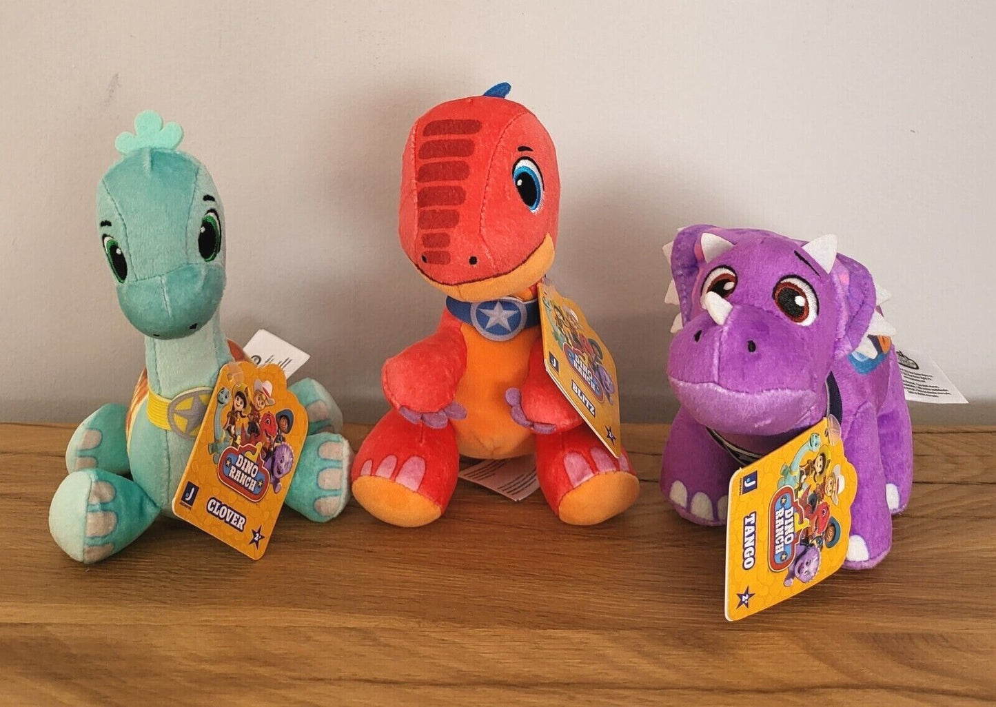 Dino Plüsch Stofftier Kuscheltier Ranch Mini Dinosaurier Spielzeug 15cm NEU