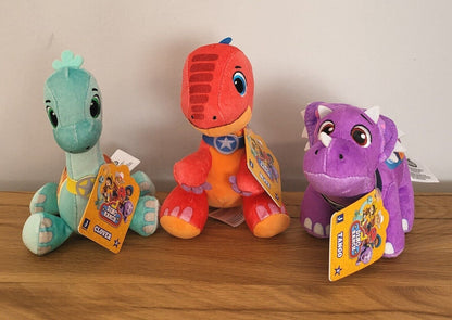 Dino Plüsch Stofftier Kuscheltier Ranch Mini Dinosaurier Spielzeug 15cm NEU
