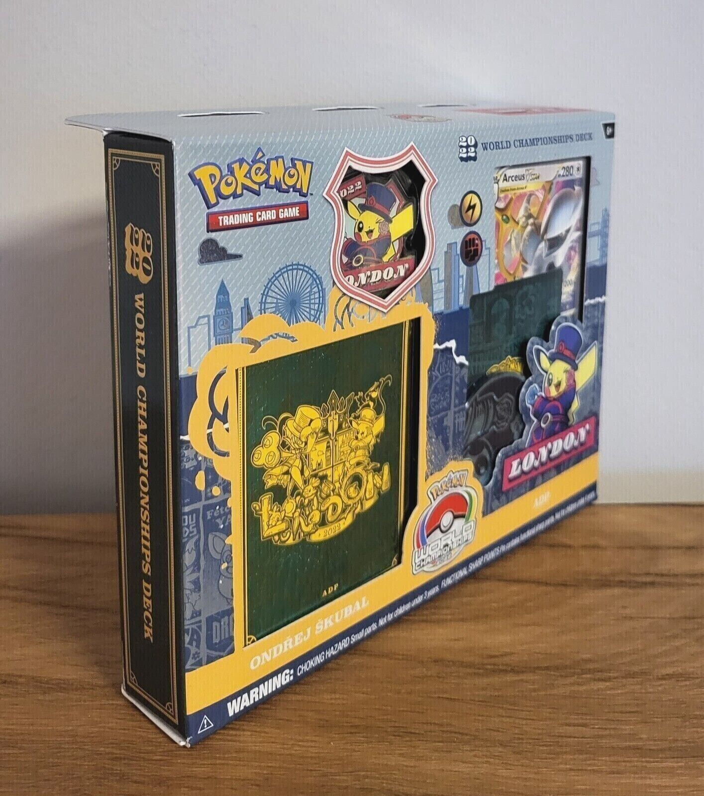 Pokemon TCG Karten Weltmeisterschaftsdecks Championship London 2022 EN NEU & OVP