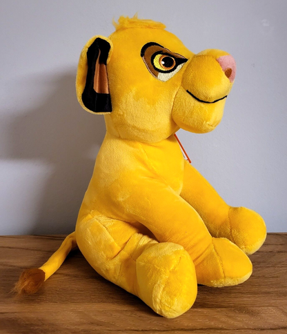 Disney Plüschtier Stofftier Simba König der Löwen Lion King Kuscheltier Figur 29cm mit SOUND/Ton NEU