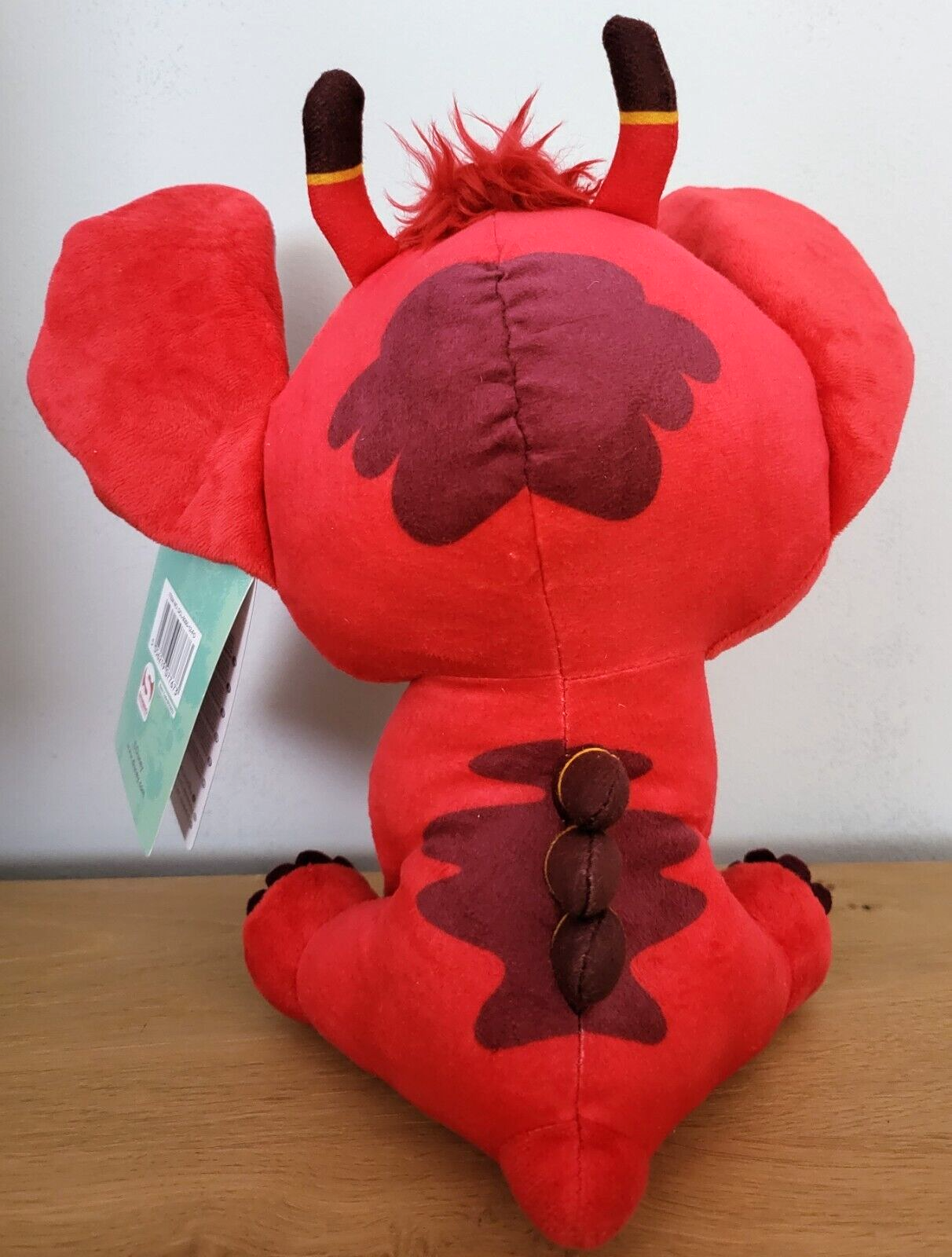 Plüschtier Stofftier Disney Lilo& Stitch Leroy 30cm Kuscheltier Rot mit SOUND/Ton NEU