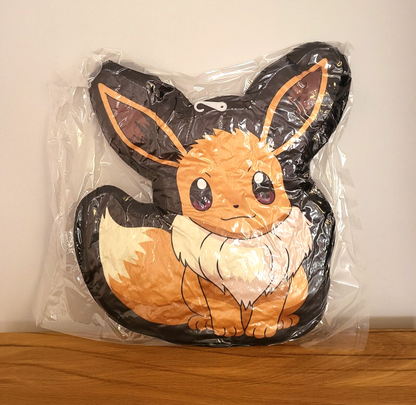Pokemon Evoli Kissen 3D Formkissen Plüsch Eevee Spielzeug Kinder Deko 40cm Pikachu NEU