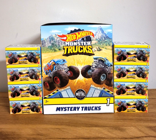 Hot Wheels Monster Trucks Sammelfiguren Cars Autos Mini Truck im Blindpack