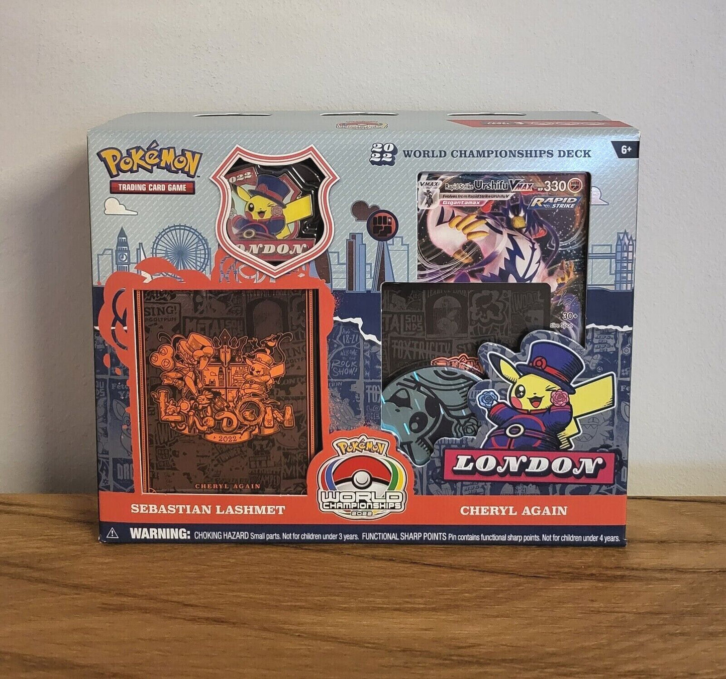 Pokemon TCG Karten Weltmeisterschaftsdecks Championship London 2022 EN NEU & OVP