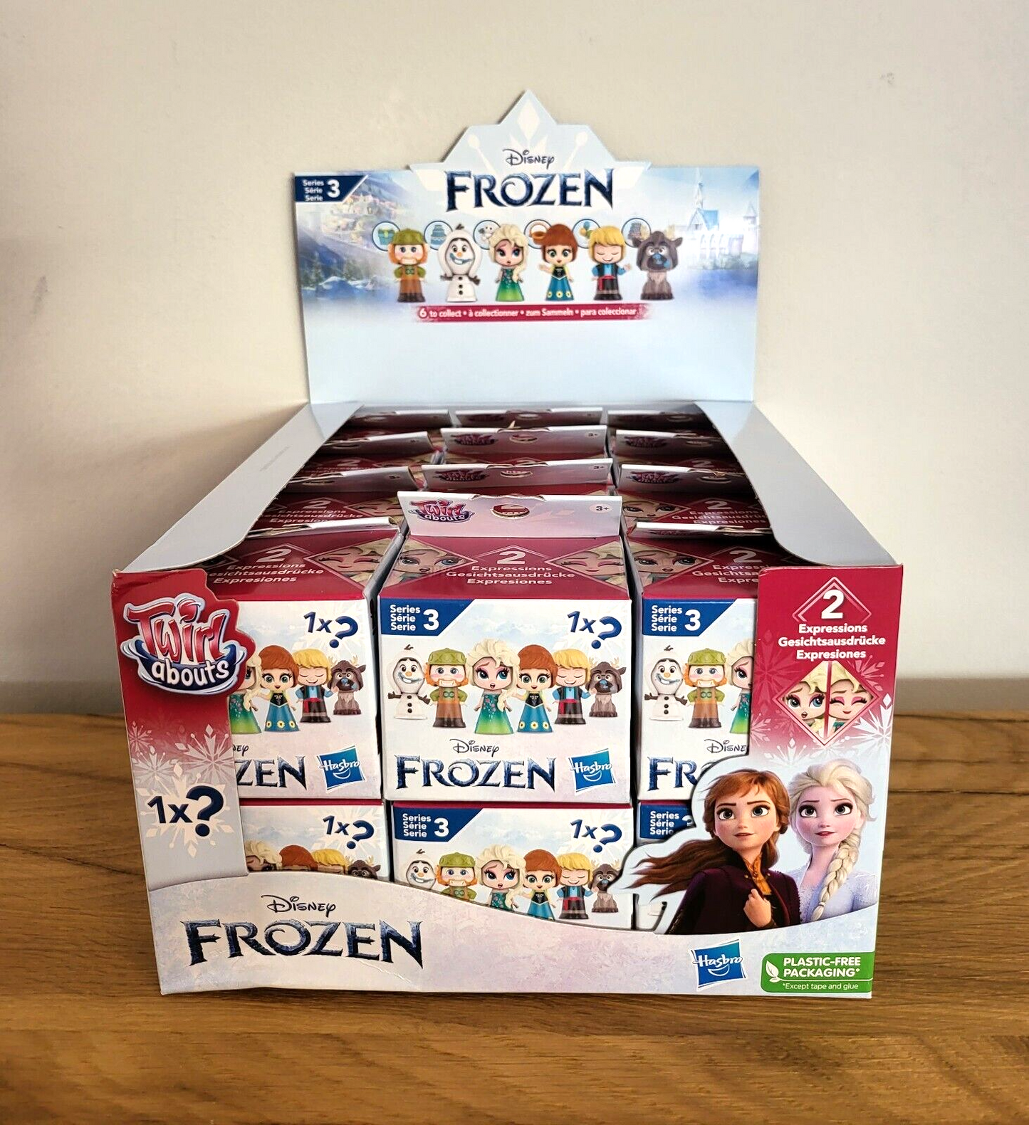 Disney Frozen Twirl About Figur Kinder Blindbag Sammelfigur Elsa Anna Olaf NEU
