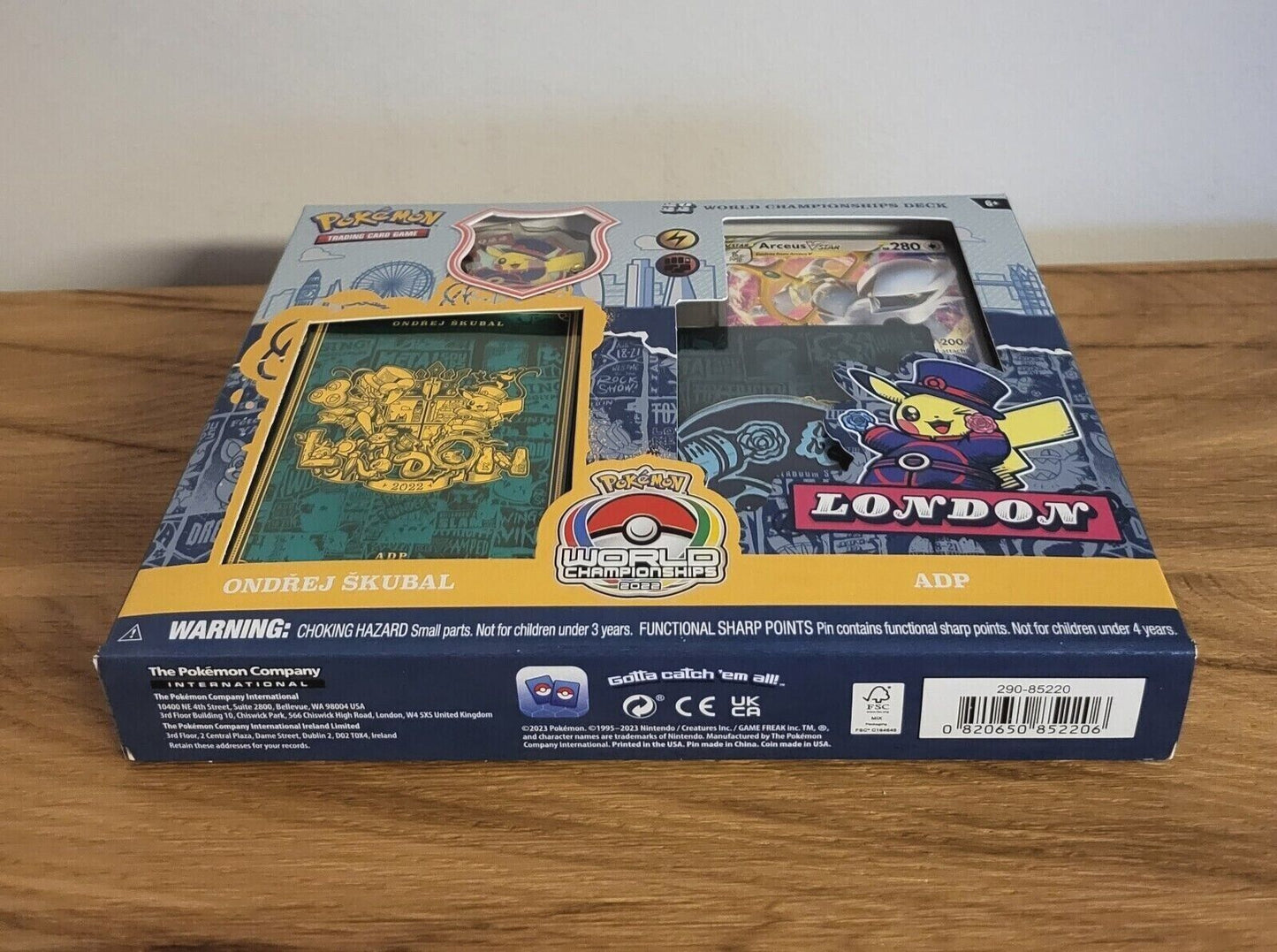 Pokemon TCG Karten Weltmeisterschaftsdecks Championship London 2022 EN NEU & OVP