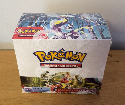 Pokemon Karmesin & Purpur 36er Booster Display DEUTSCH NEU & OVP Sealed TCG 2023