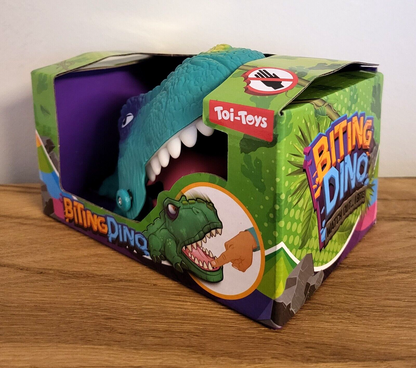 Spiel Beißtier Beißender Finger Dino Dinosaurier Kinder Spielzeug Party Tischspiel Zähne