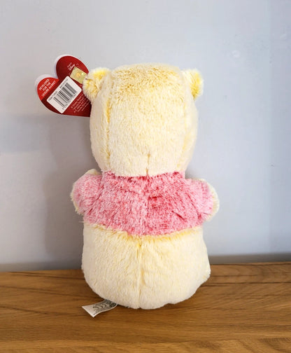 Disney Plüsch Stofftier Kuscheltier Figur Winnie Puuh mit Herz Love Pooh Plüschtier NEU