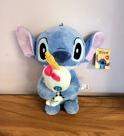 Disney Stitch mit Scrump Schrulle Plüsch Merch Stofftier Plüschtier Kuscheltier NEU