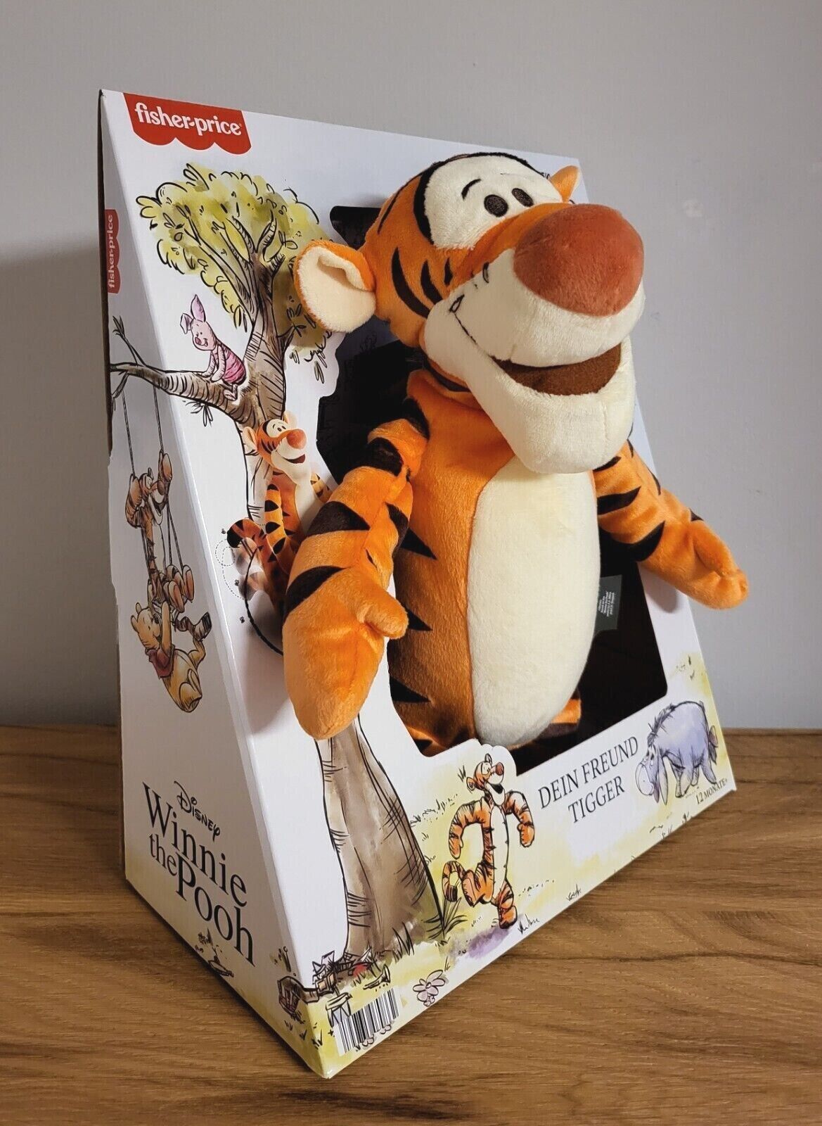Fisher-Price Disney Plüsch Stofftier Dein Freund Winnie Pooh Puuh / Tigger mit SOUND 30cm NEU & OVP