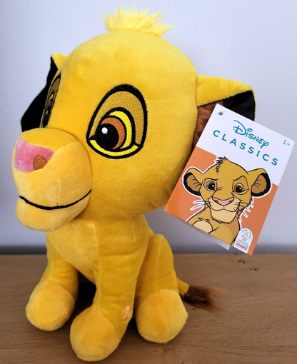 Disney Simba Plüschtier König der Löwen Lion King Stofftier Kuscheltier mit Sound NEU 28cm