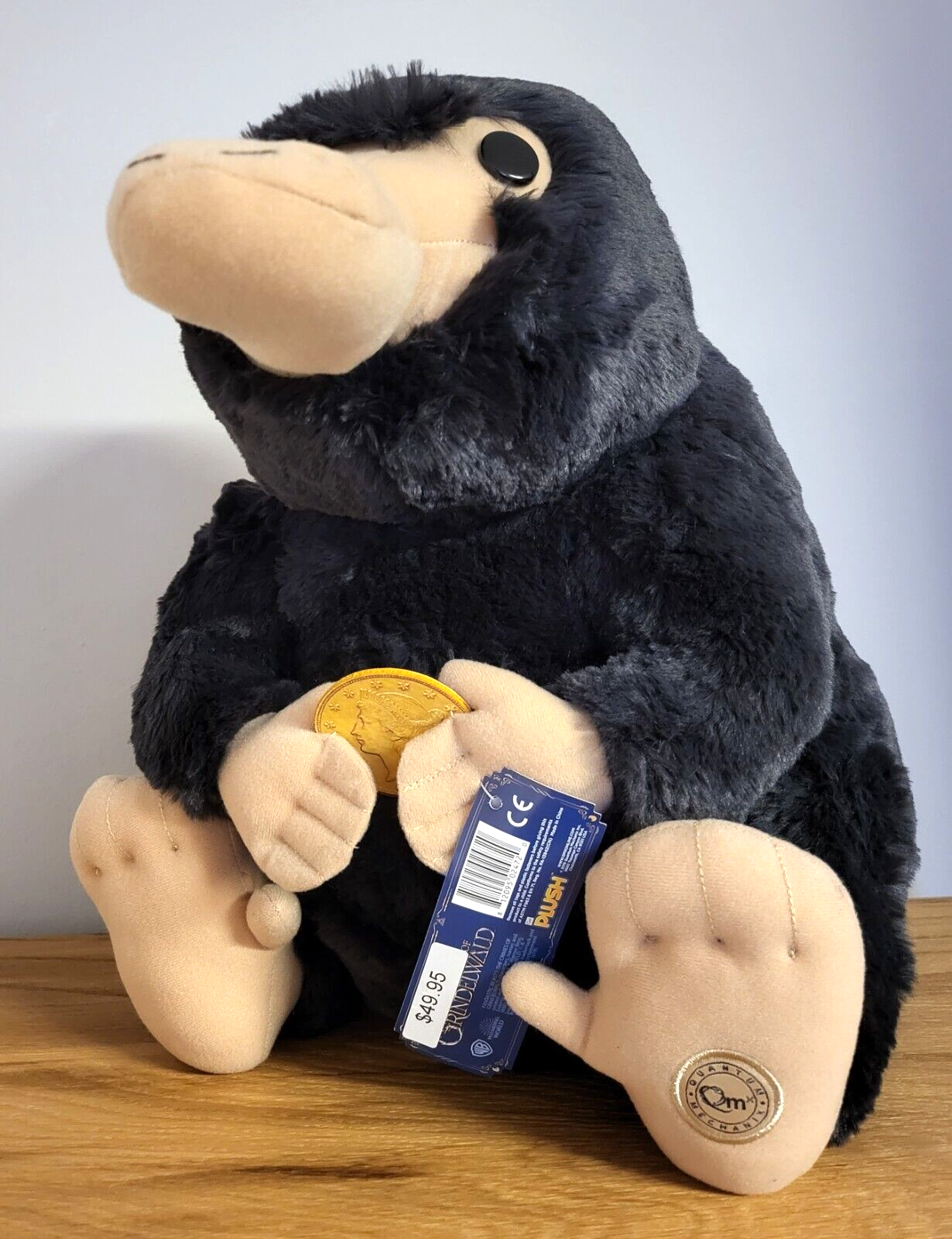 Phantastische Tierwesen Plüsch Stofftier Kuschel Figur Niffler XL Harry Potter 40 cm Fantastic Beast NEU