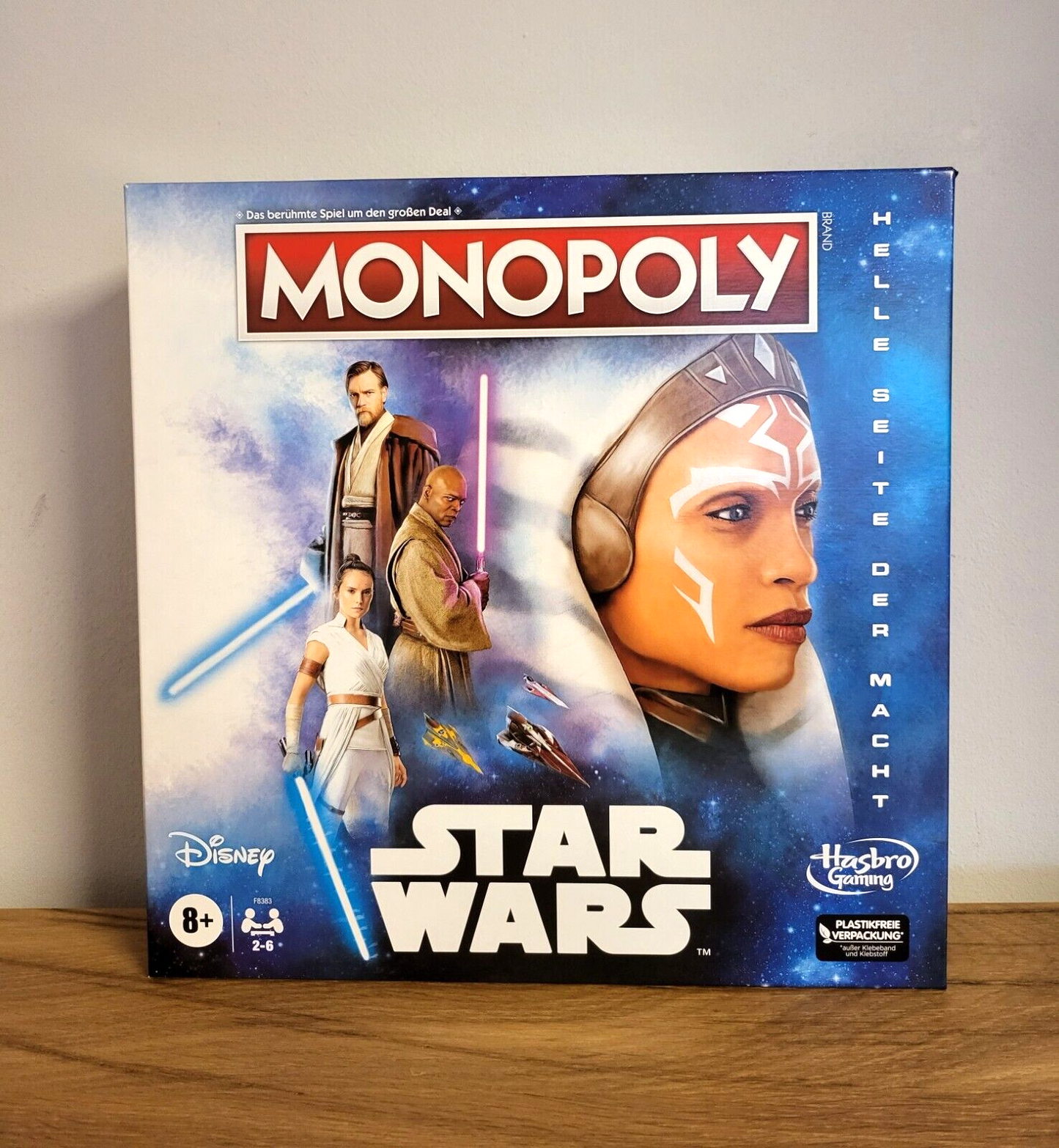 Monopoly Star Wars Light Side Edition Brettspiel Disney Hasbro Deutsch