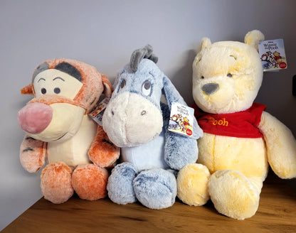 Disney XXL Plüsch Stofftier Kuscheltier Tigger aus Winnie Puuh Figur Plüschtier Gross 50cm Snuggle Time NEU