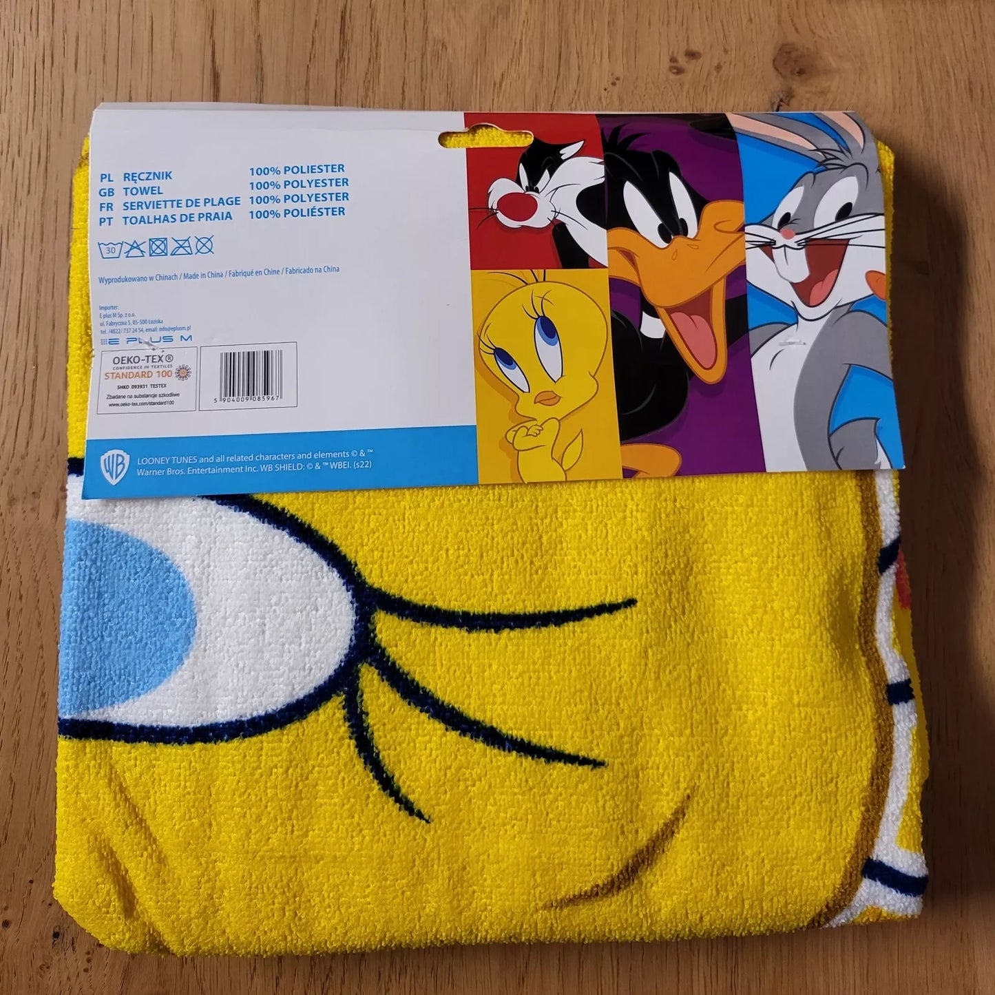 Looney Tunes Badetuch Handtuch Strandtuch XXL Badehandtuch Kinder Tweety NEU