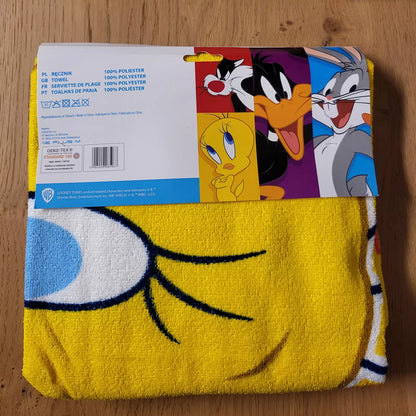 Looney Tunes Badetuch Handtuch Strandtuch XXL Badehandtuch Kinder Tweety NEU