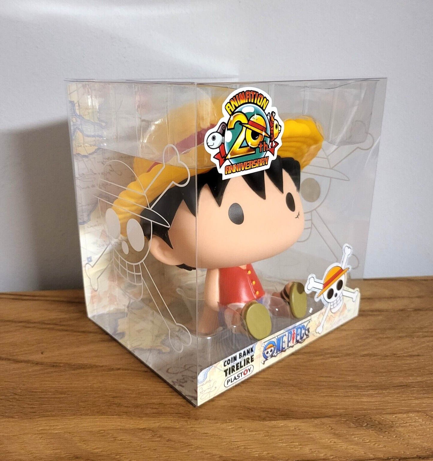 One Piece Spardose Luffy Anime Monkey D.Ruffy Zoro 15 cm Figur Piraten Chibi NEU