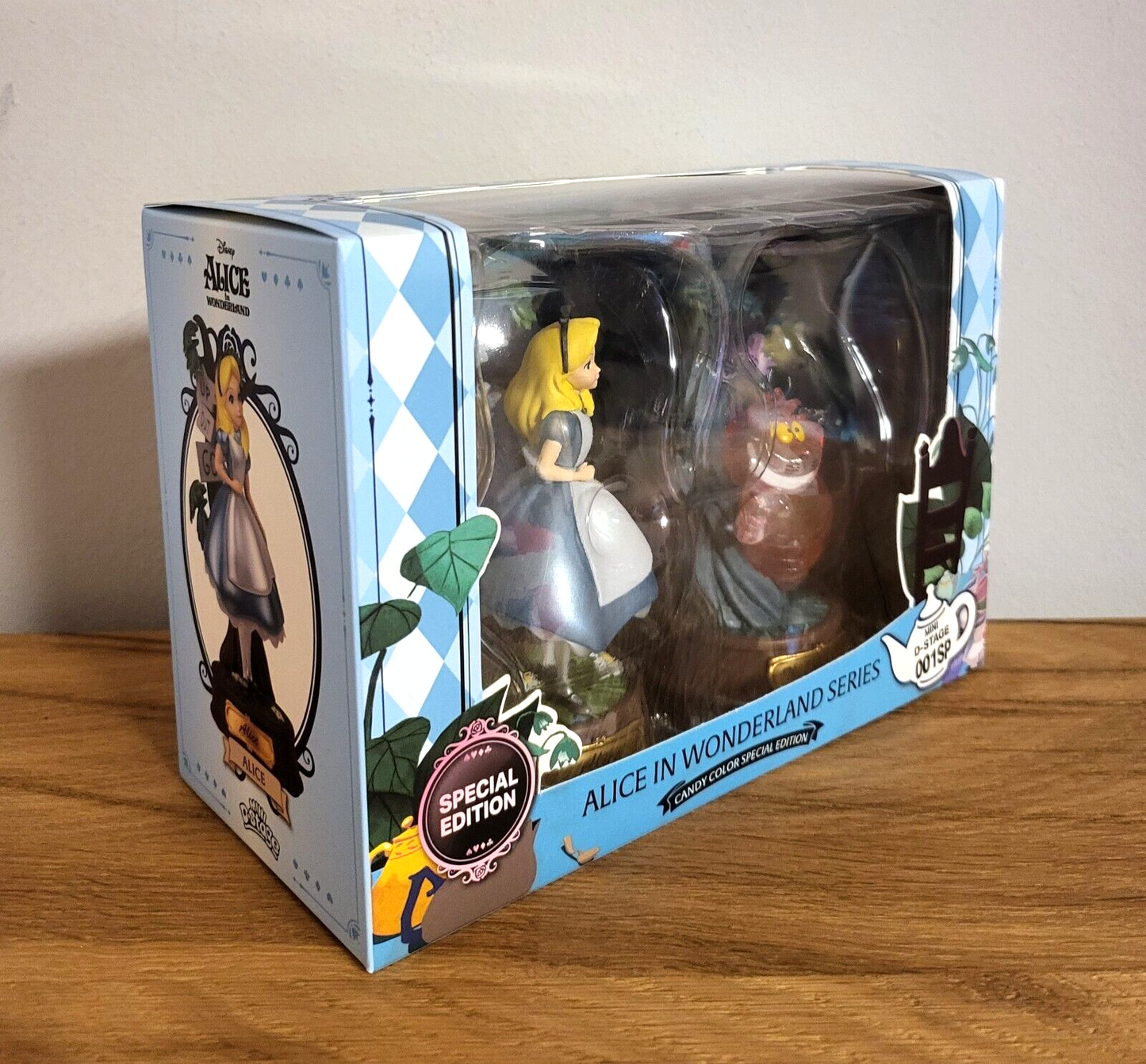 Alice im Wunderland Mini Diorama Stage Statuen 2er Pack Candy Color Special Edition