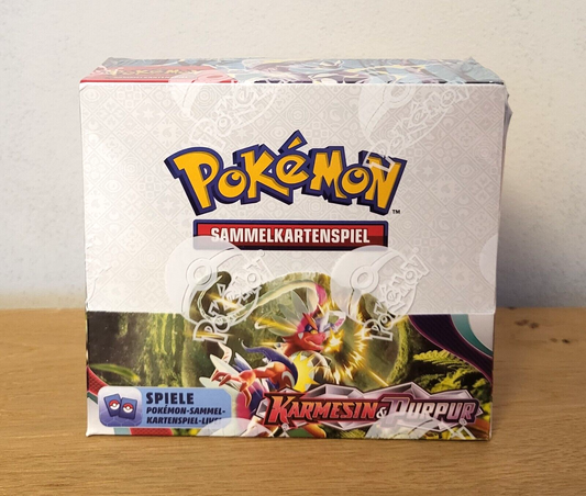 Pokemon Karmesin & Purpur 36er Booster Display DEUTSCH NEU & OVP Sealed TCG 2023