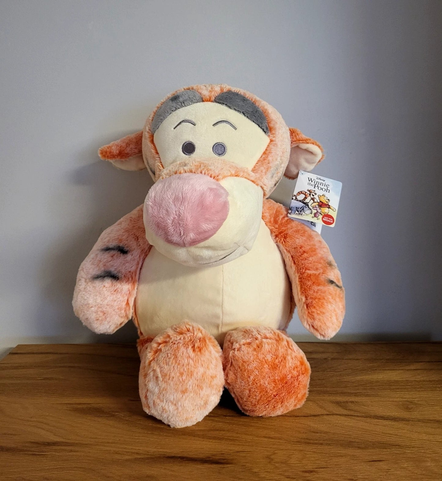 Disney XXL Plüsch Stofftier Kuscheltier Tigger aus Winnie Puuh Figur Plüschtier Gross 50cm Snuggle Time NEU