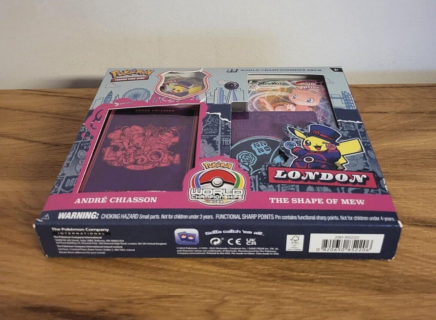 Pokemon TCG Karten Weltmeisterschaftsdecks Championship London 2022 EN NEU & OVP