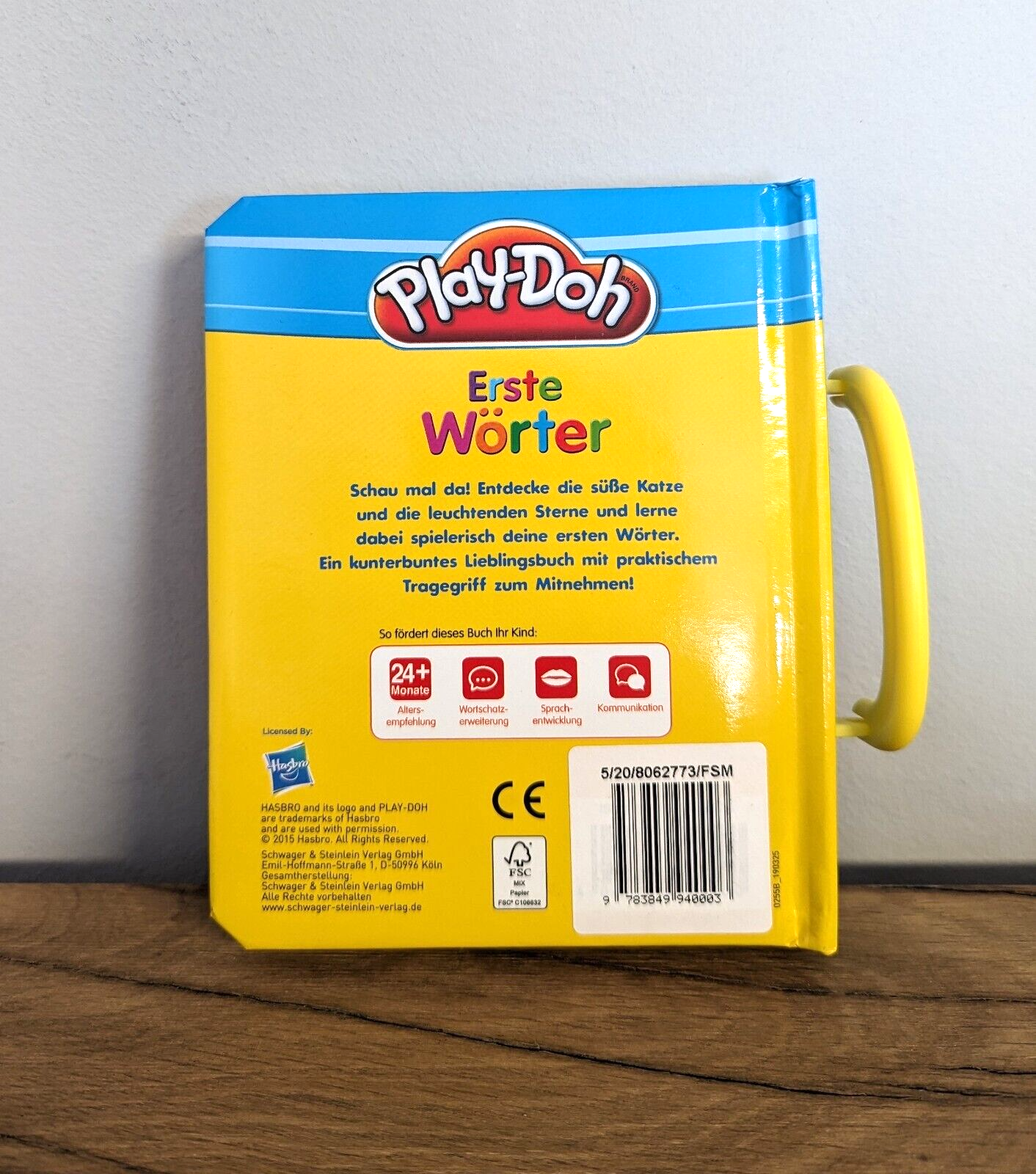 Play-Doh - Erste Wörter - Lernbuch Kinderbuch ab 2 Jahren Kleinkinder Baby NEU