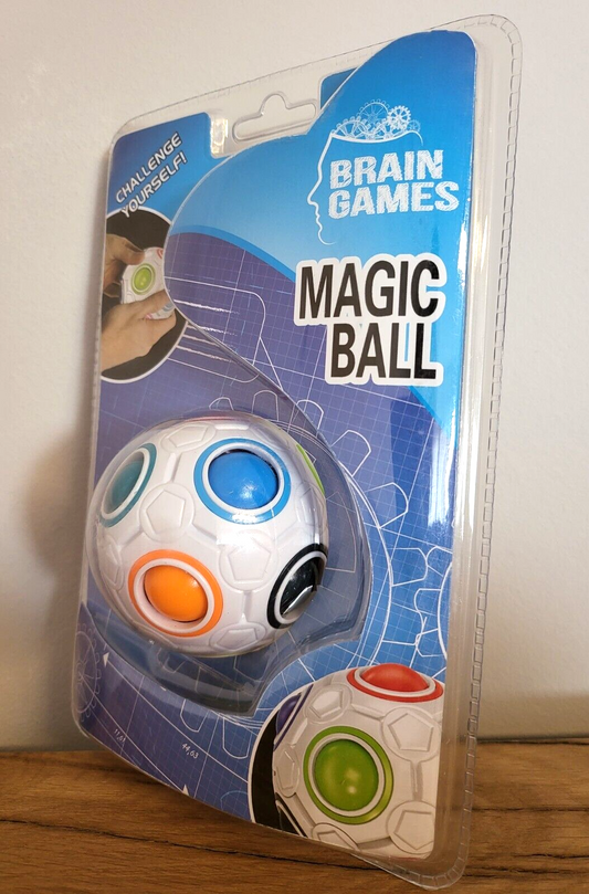 Magic Ball Zauberwürfel Stress Hand Kind Rainbow Spielzeug Fidget Geschenk NEU