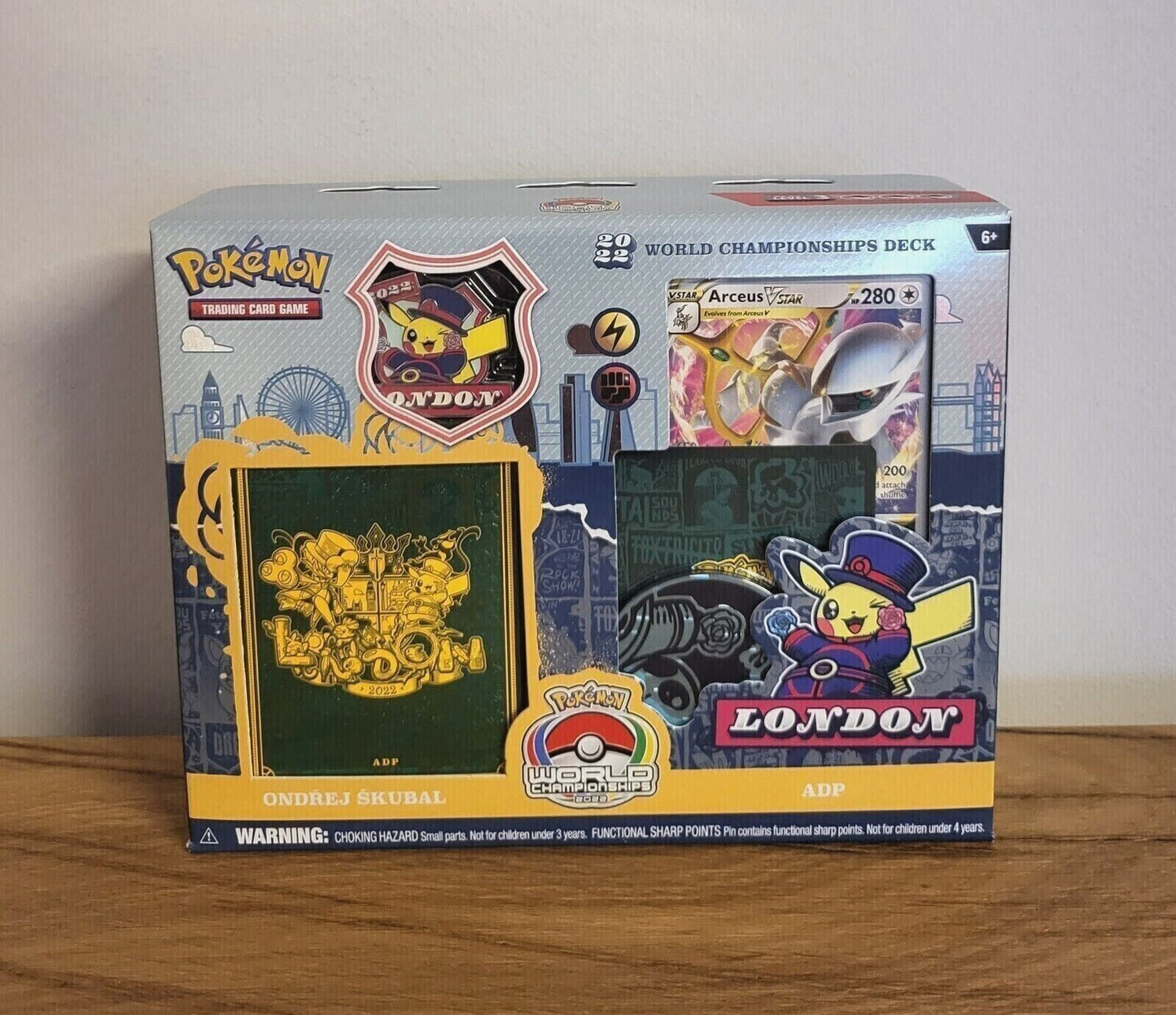 Pokemon TCG Karten Weltmeisterschaftsdecks Championship London 2022 EN NEU & OVP