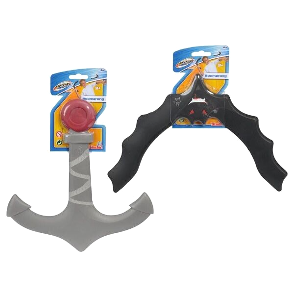 Soft Bumerang Outdoor Spielzeug Wurfspiel Sport Simba Kinder 30cm sortiert NEU &OVP