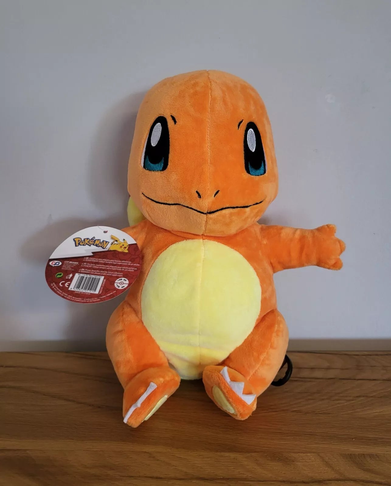 Pokemon Plüschtier 3D Rucksack Pikachu / Schiggy/ Glumanda Spielzeug Stofftier NEU