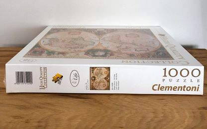 Puzzle Clementoni High Quality alte Weltkarte Kontinente 1000 Teile 50x69cm