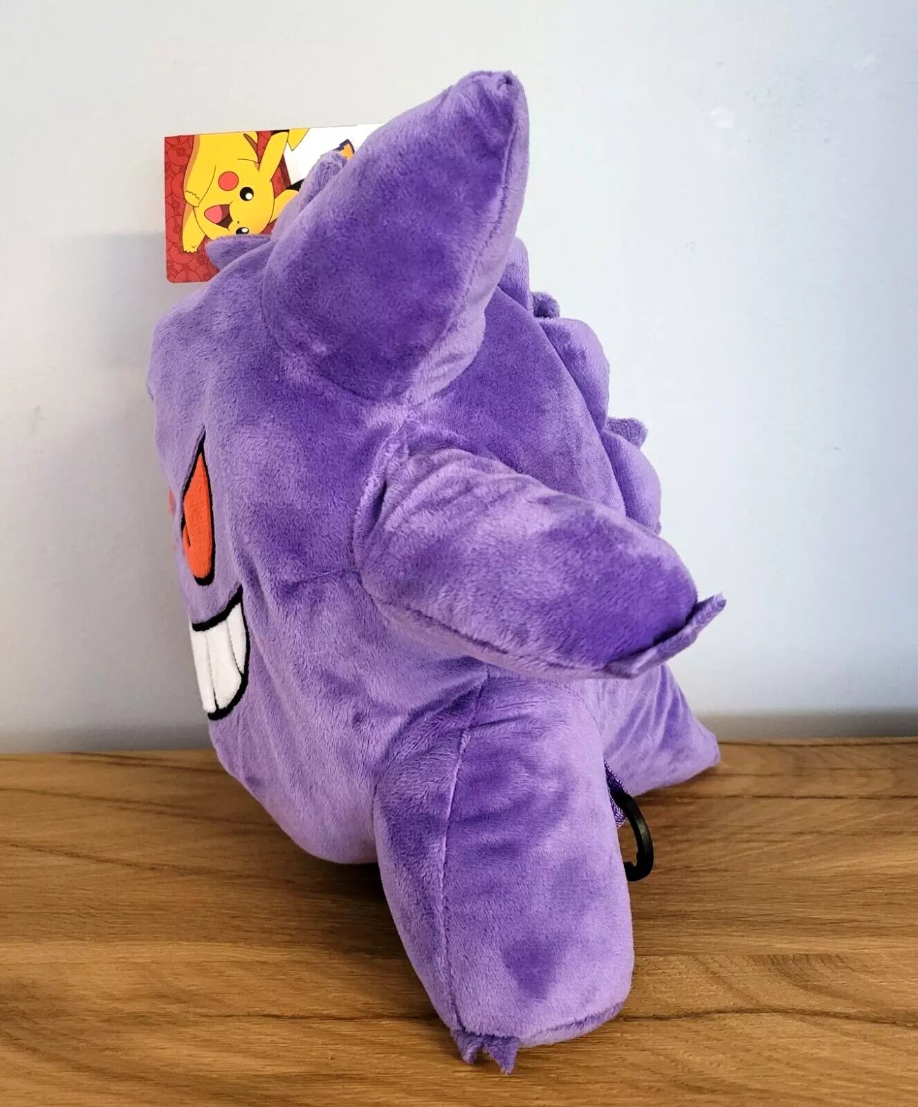 Pokemon Plüschtier Gengar 3D Rucksack Spielzeug Kinder Deko Stofftier Kuscheltier ca.30 cm Plüsch Spiel NEU