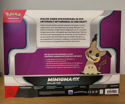 Pokemon Mimigma ex Kollektion Deutsch Boosterpacks Sammelkarten 2023 TCG NEU&OVP
